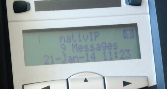 messagerie vocale - notification message